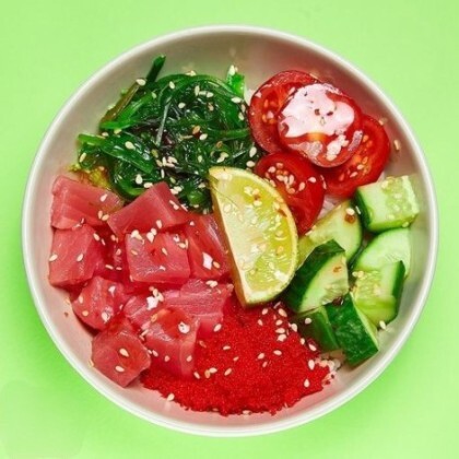 Поке с тунцом