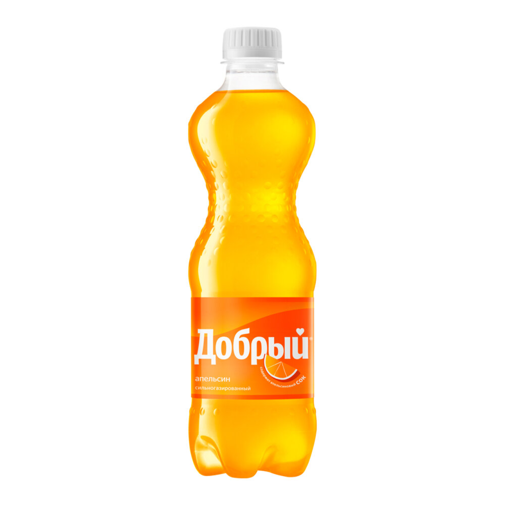 Лимонад "Добрый" апельсин 0,5 л