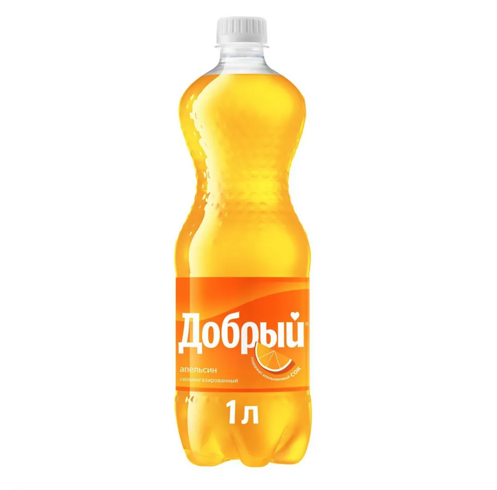 Лимонад "Добрый" апельсин 1 л