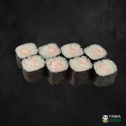 Мини роллы с креветкой