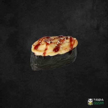 Гункан запеченный с креветкой