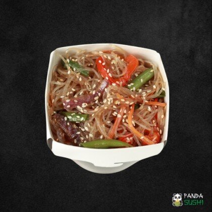 Рисовая лапша ВОК с овощами