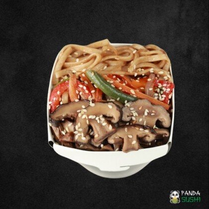 Пшеничная лапша ВОК с шиитаке