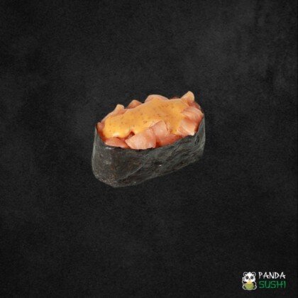 Гункан острый с лососем