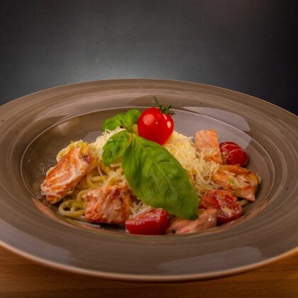 Паста с Лососем