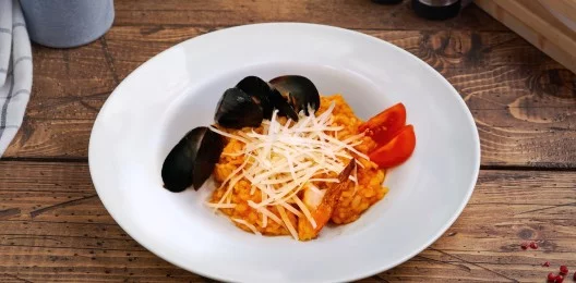 Ризотто с морепродуктами