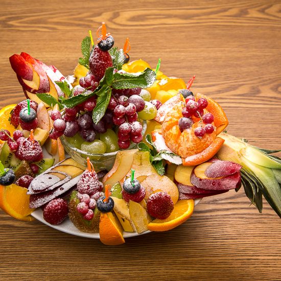 Ваза фруктовая сезонная большая