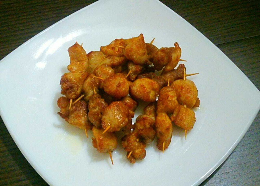 53.Куриное филе на шпажках 炸鸡柳
