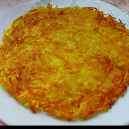 87.Лепешка из картофельной стружки 煎焖土豆丝