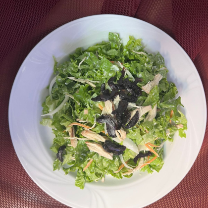 22.Листья салата с курицей 鸡丝拌生菜