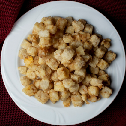 47.Минтай в крахмале 干炸鳕鱼