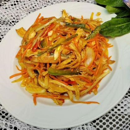 12. Салат Куриная грудка с овощами 巧拌鸡丝
