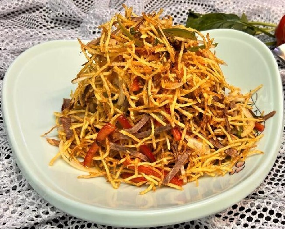 14.Салат Восторг 牛肉土豆丝