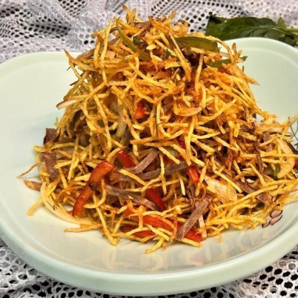 14.Салат Восторг 牛肉土豆丝