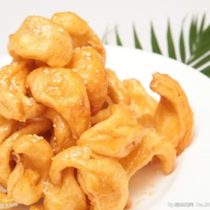 Яйцо в карамели 酥黄菜