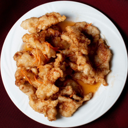 31.Мясо(свинина) в кисло-сладком соусе 锅包肉