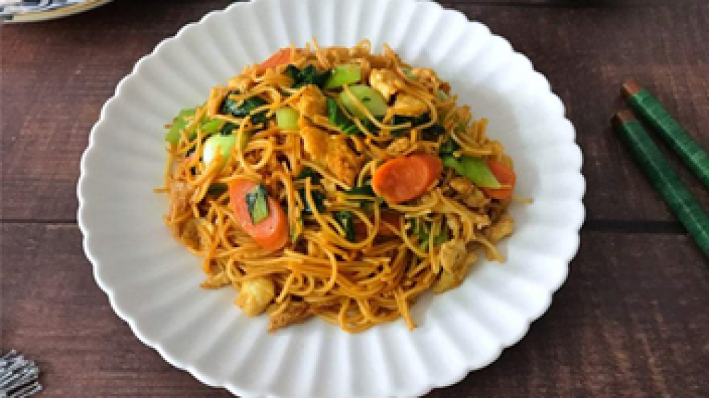 129.Лапша с морепродуктами 三鲜炒面