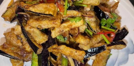 7.Салат из баклажанов 拌茄子