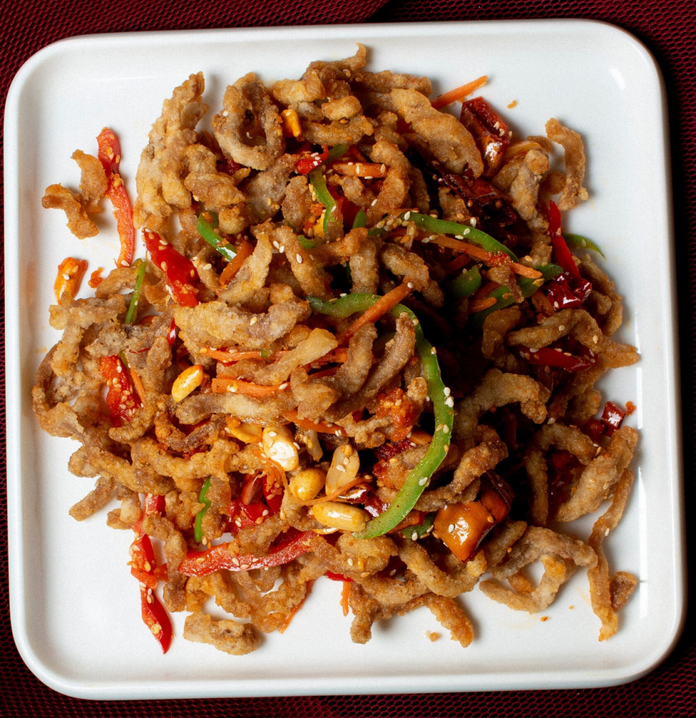 35.Мясо соломкой с острым перцем 香辣肉丝