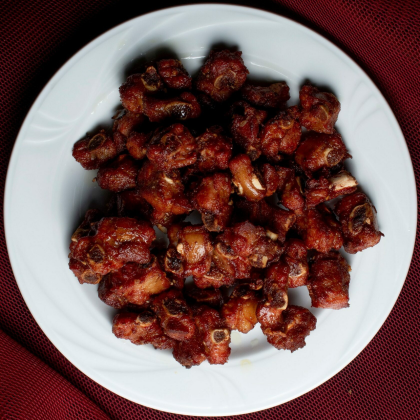 71.Свиные ребрышки 干炸小排