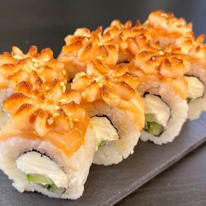 Запечённая филадельфия лайт