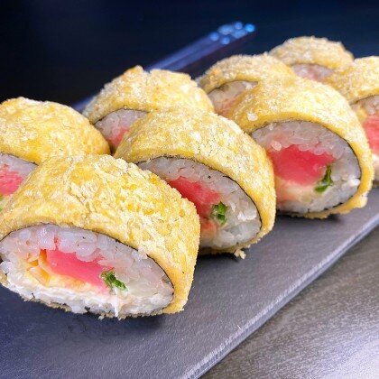 Текка темпура + фирменный соус "Кайсен"