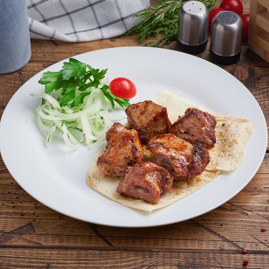 Шашлык из свиной шейки