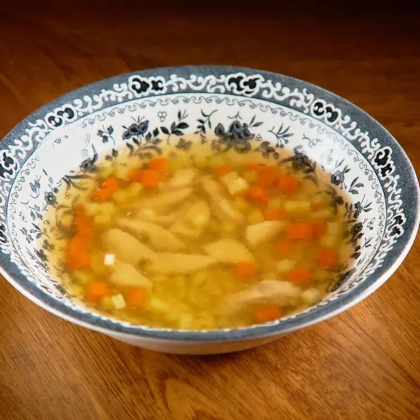 Детский суп куриный