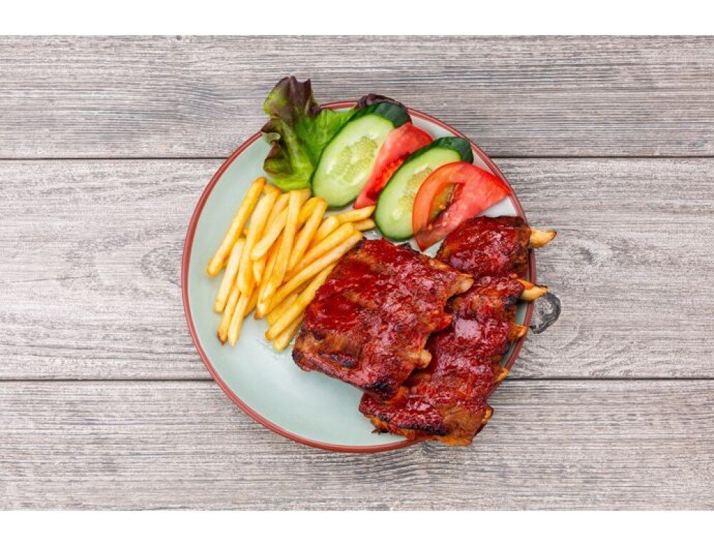 Ребра свиные BBQ