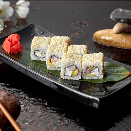 Ролл «Эби кранч»