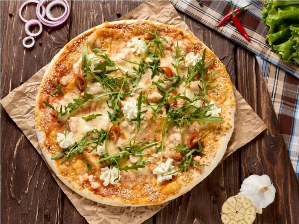 Пицца «Гамбери аль руккола»