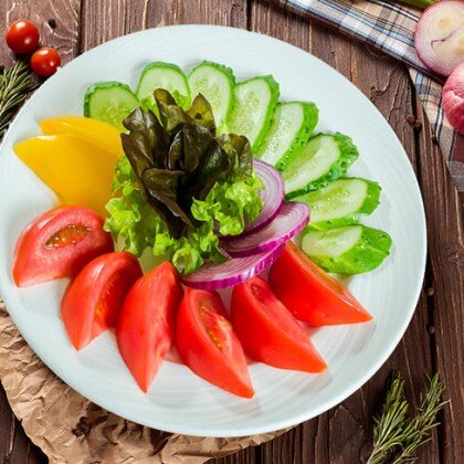 Свежие овощи