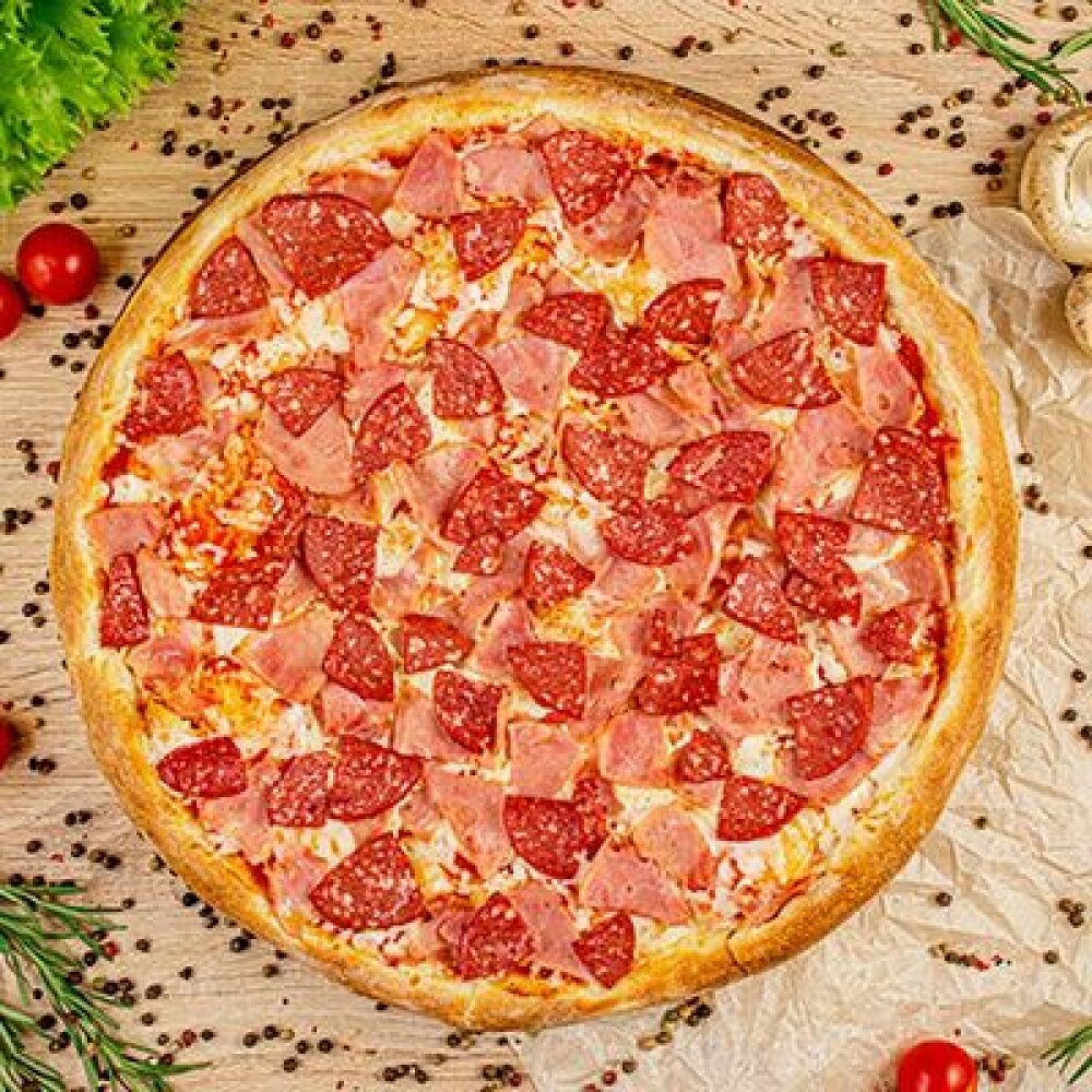 Пицца «Ветчина-сервелат»
