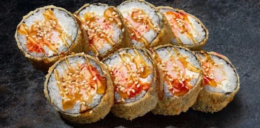 Запеченный хрустящий ролл