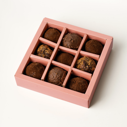 Набор шоколадных трюфелей 9 шт.