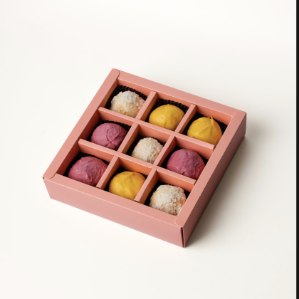 Набор ягодных трюфелей 9 шт.