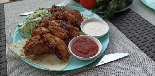 Крылья куриные острые