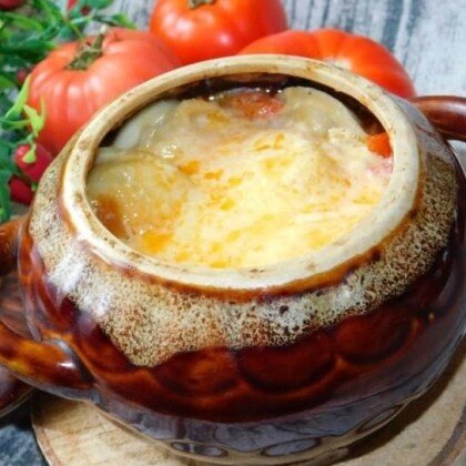 Запечённые пельмени "Домашние"