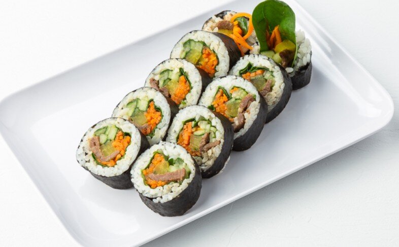 Кимпаб с говядиной