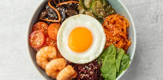 Пибимпаб с креветками