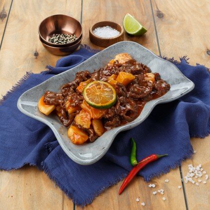 Говядина в тайском соусе