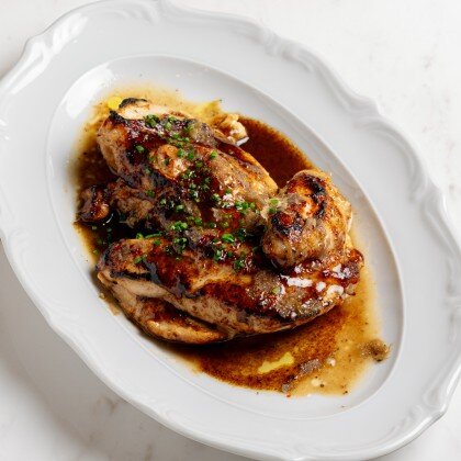 Цыплёнок с трюфельным соусом