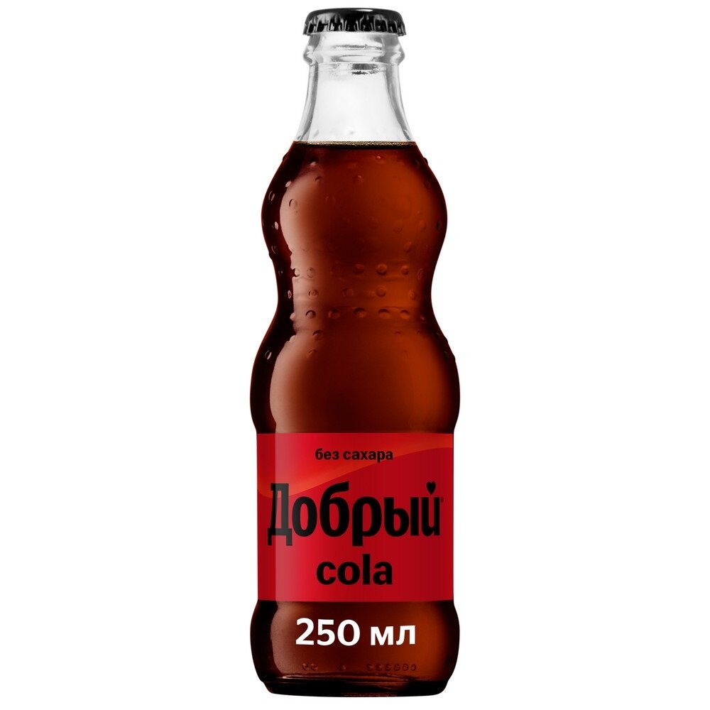 Напиток в стекле газированный Добрый Cola