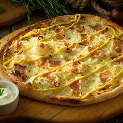 Пицца Чиз Карбонара