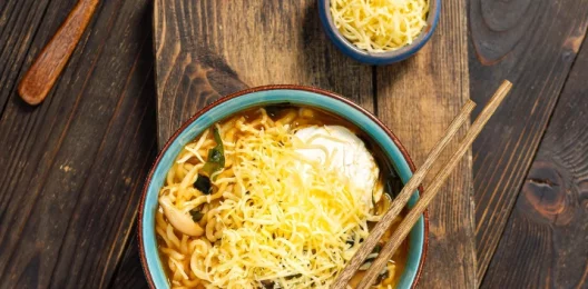 Рамен с сыром/Ramen with cheese