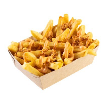 Картофель фри в бургерном соусе