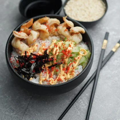 Поке с креветкой