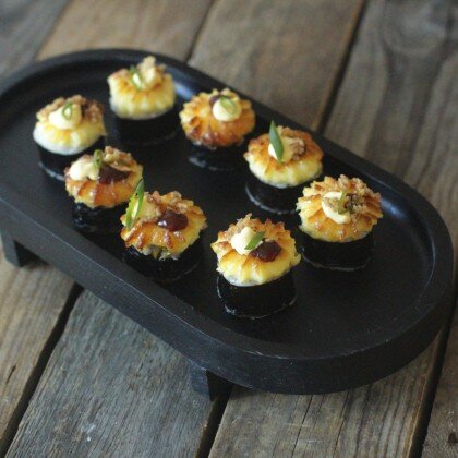 Острый ролл с курицей