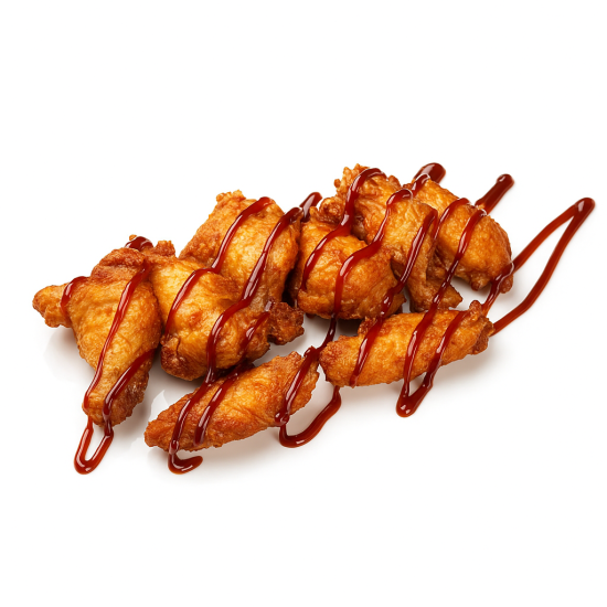 Куриные крылышки гриль с соусом BBQ