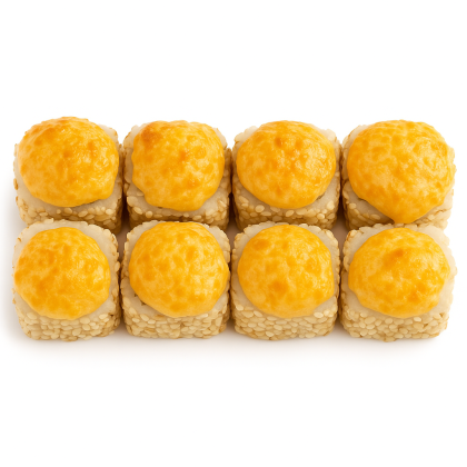 Запеченный ролл Сырный лосось